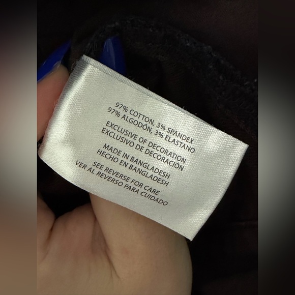 GAP Slim Fit 36x30 5-Pocket Pant Brown - Picture 7 of 13